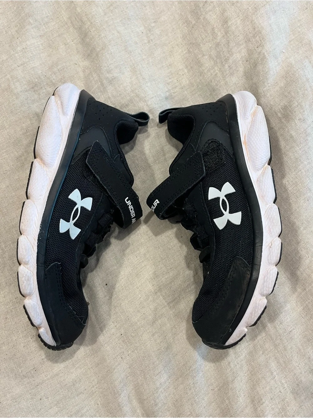 Under Armour Kids' Black Athletic Shoes